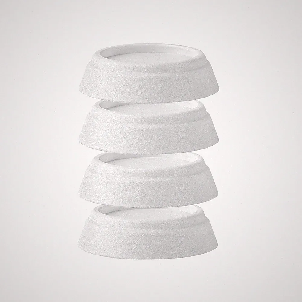 Nedis, 4er Set Universelle Stoßdämpfer-Pads für Ausrüstung
