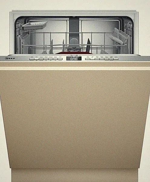 NEFF Geschirrspüler Spülmaschine vollintegriert 60cm Edelstahl S155EBX16E EEK: A