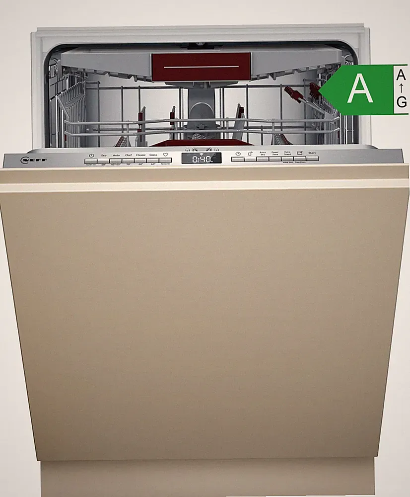 NEFF Geschirrspüler vollintegriert 60cm XXL A 42dB Besteckschublade