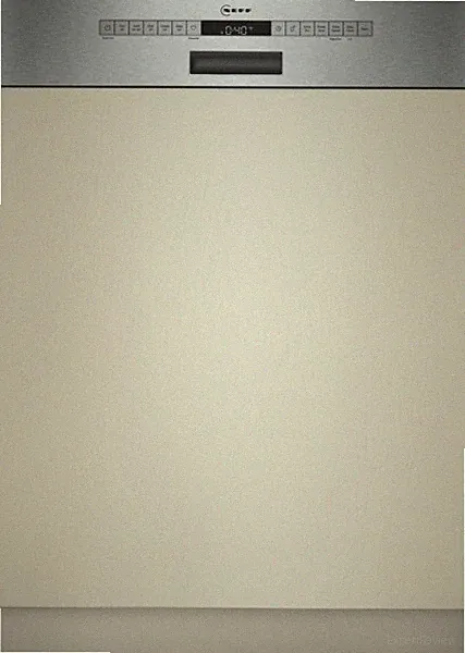 neff geschirrspüler teilintegriert 60 cm