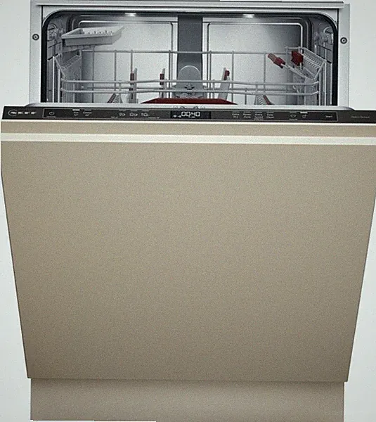 Neff, N70, S197EB802E, Geschirrspüler 60 cm Vollintegrierbar , EEK: A