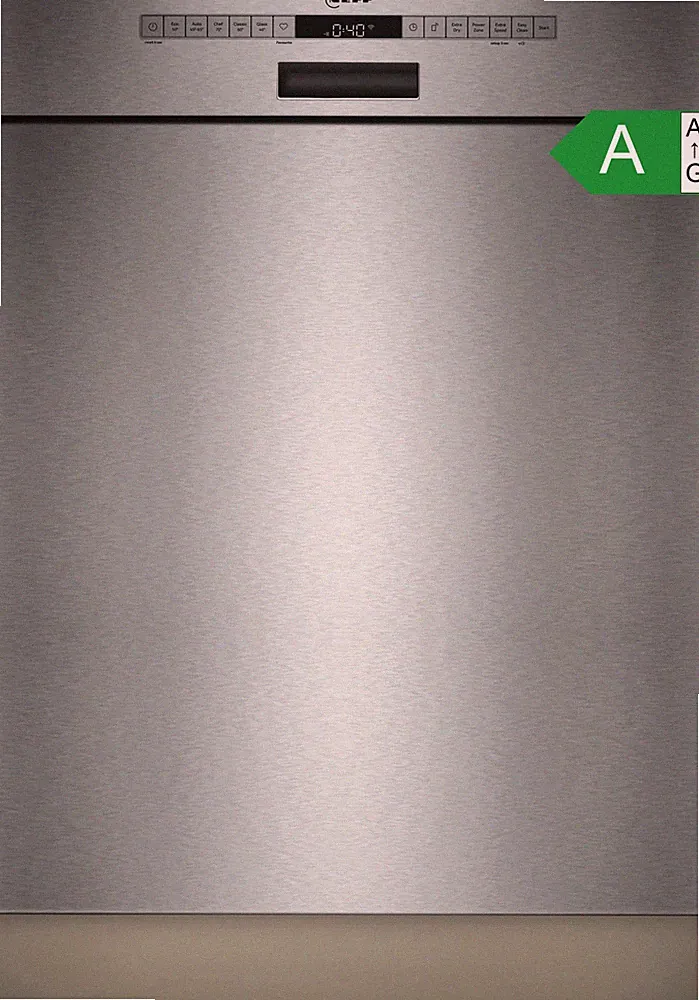 NEFF S125ECS15E Geschirrspüler Unterbau 60cm Edelstahl 14 Maßgedecke 42dB