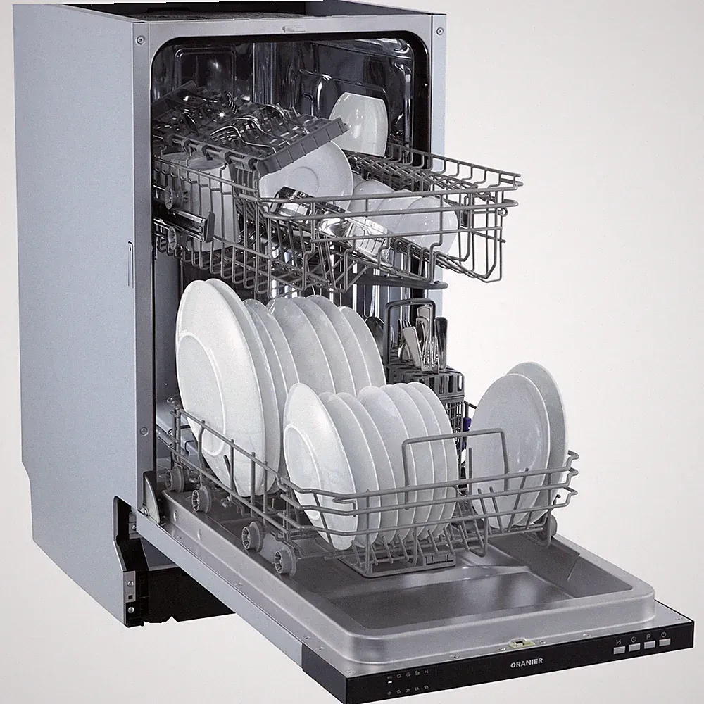 Oranier Einbau Geschirrspüler 45 cm Spülmaschine vollintegrierbar & 4 Programme