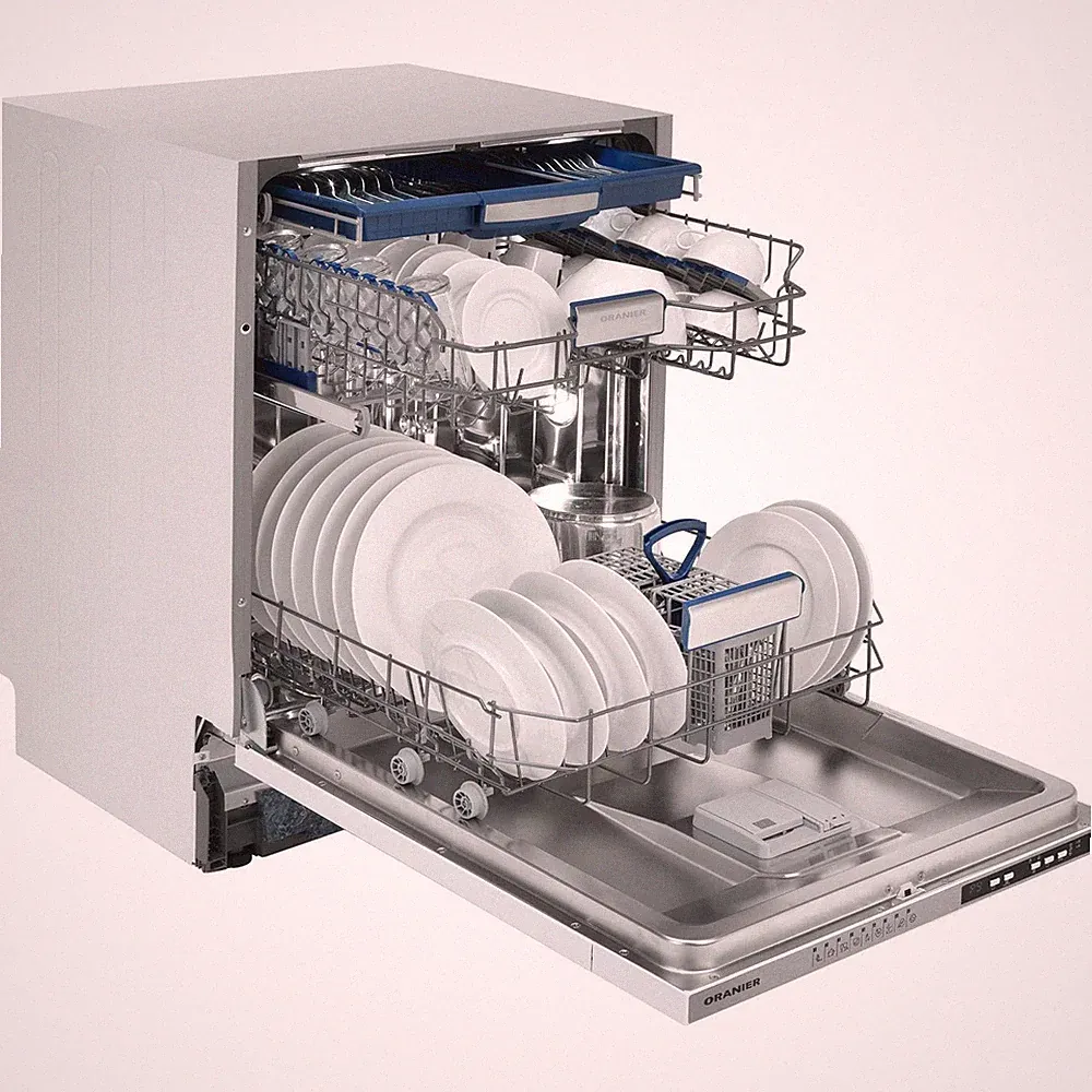 Oranier Einbau-Spülmaschine 60 cm 9 Programme vollintegrierbar 15 Gedecke Spüler