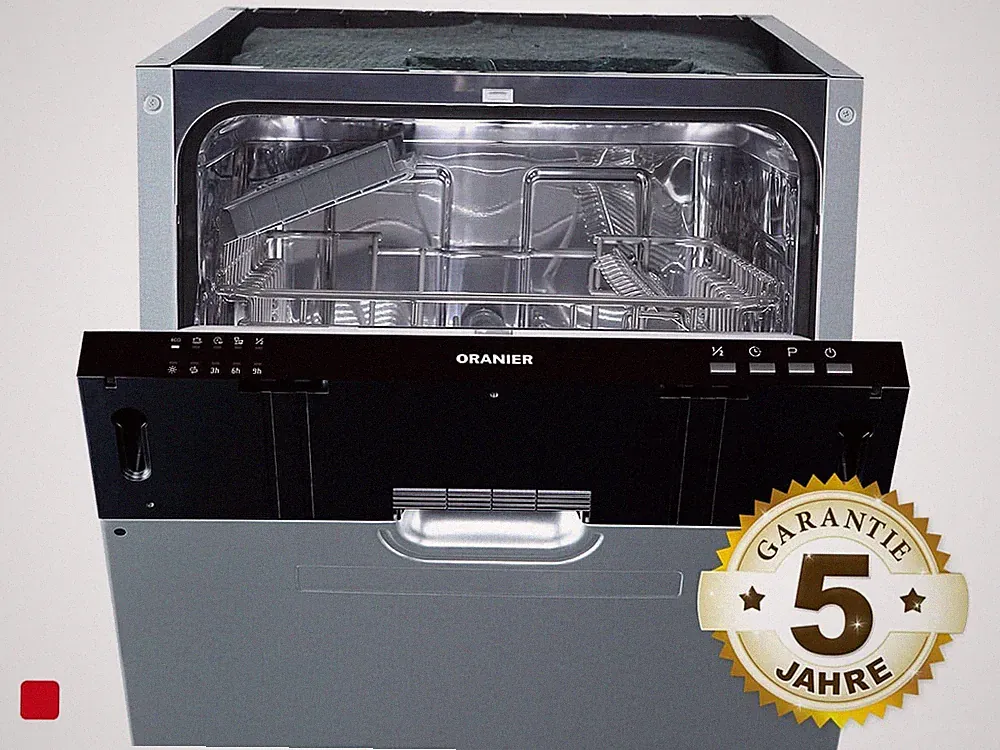 Oranier GSV345 Vollintegrierbarer Einbaugeschirrspüler