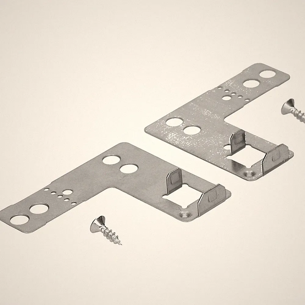 Original Bosch Siemens Befestigungssatz Haltewinkel für Spülmaschine 00622456