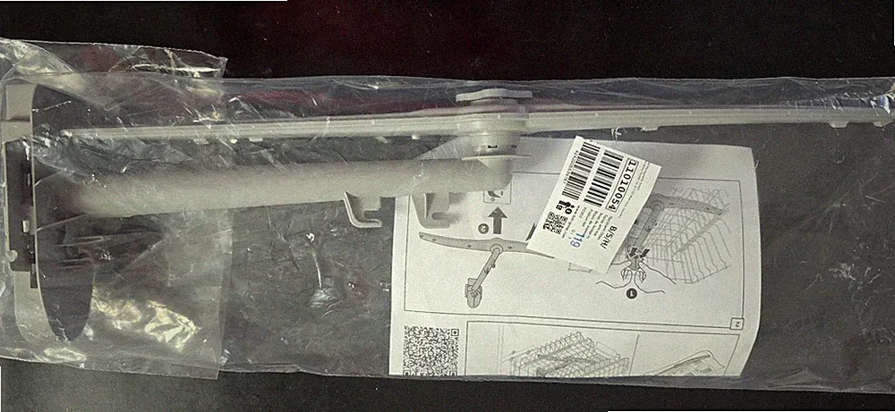Original Siemens Bosch BSH Geschirrspüler Sprüharm 11010054 oben