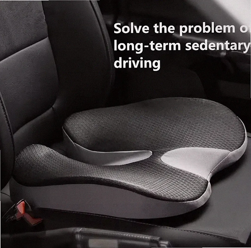 Orthopädisches Sitzkissen Memory Foam Gel Schmerzlinderung Auto LKW