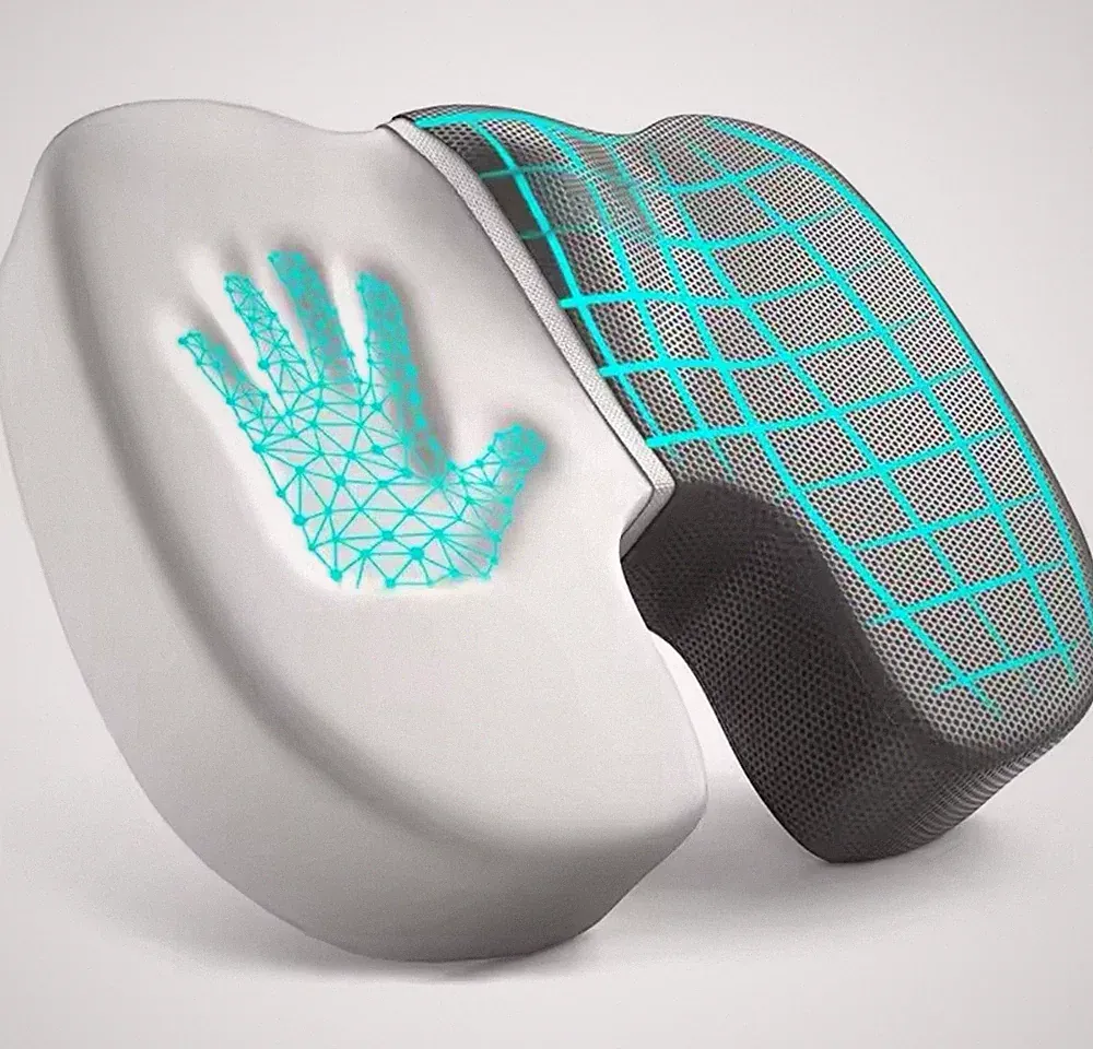 Orthopädisches Sitzkissen Memory Foam Hämorrhoidenkissen Auto- und Bürostuhl