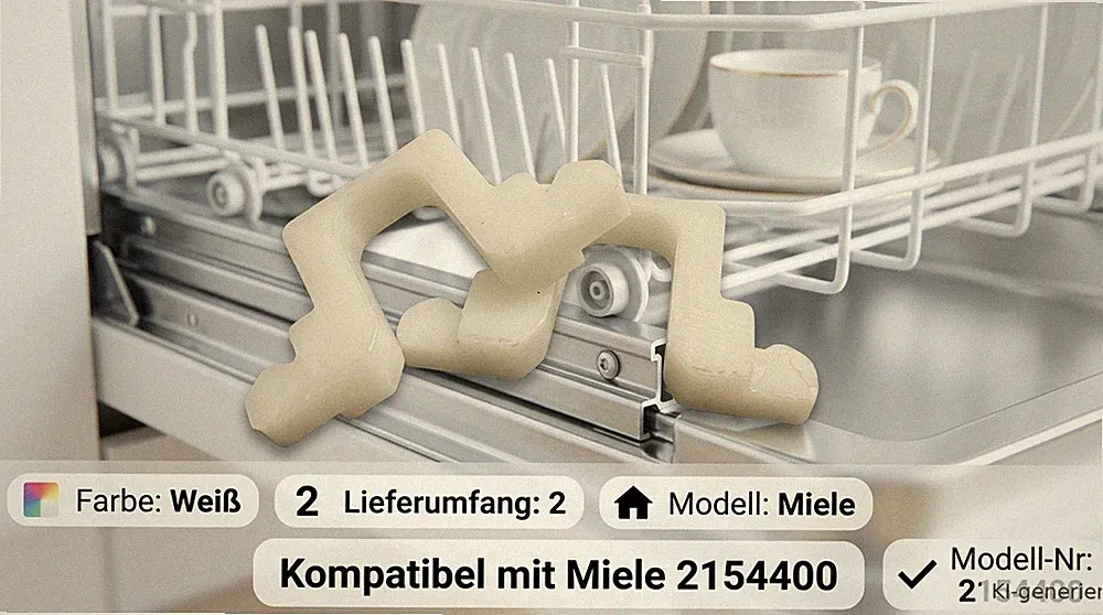 passend für Miele Geschirrspülkorb Endanschlag Lau 2154400 geschirrspüler korb