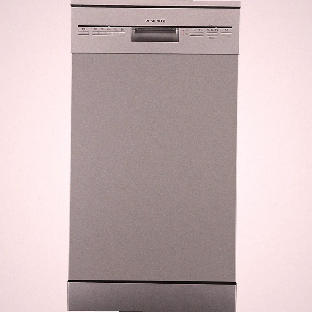 Respekta Bena GSPS45SI-12, Spülmaschine, silber