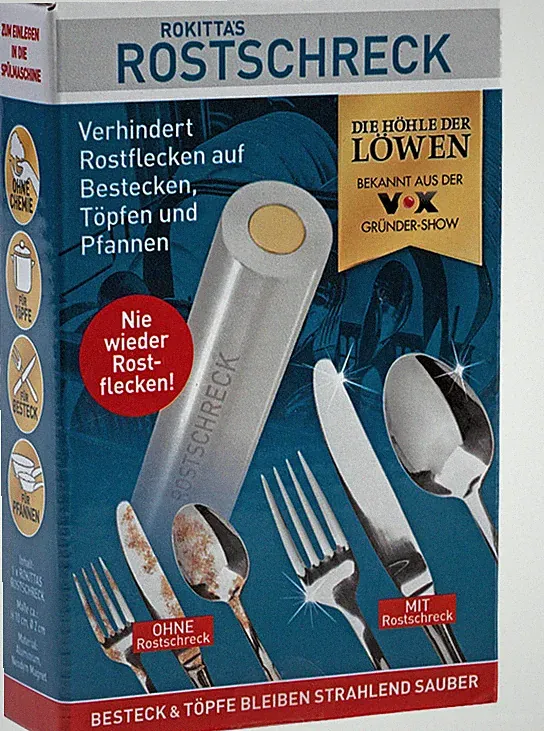Rostschreck Rost Flugrost Entferner Rostentferner Besteck Geschirr Rokitta's NEU