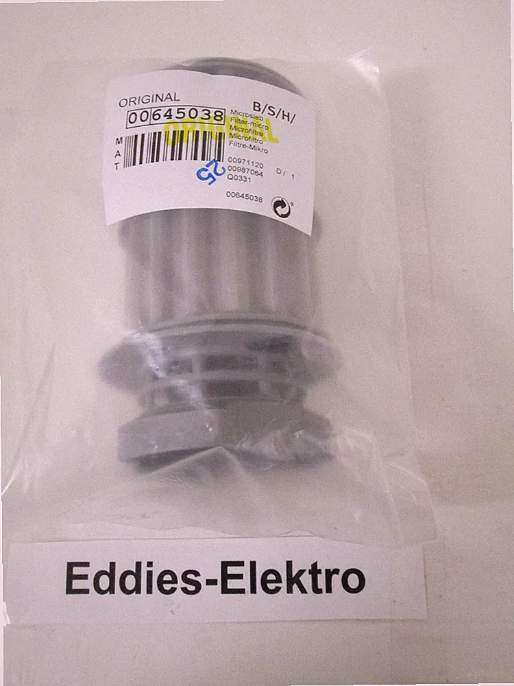 Siemens Bosch original 00645038 Microsieb für Geschirrspüler 645038 NEU Sieb
