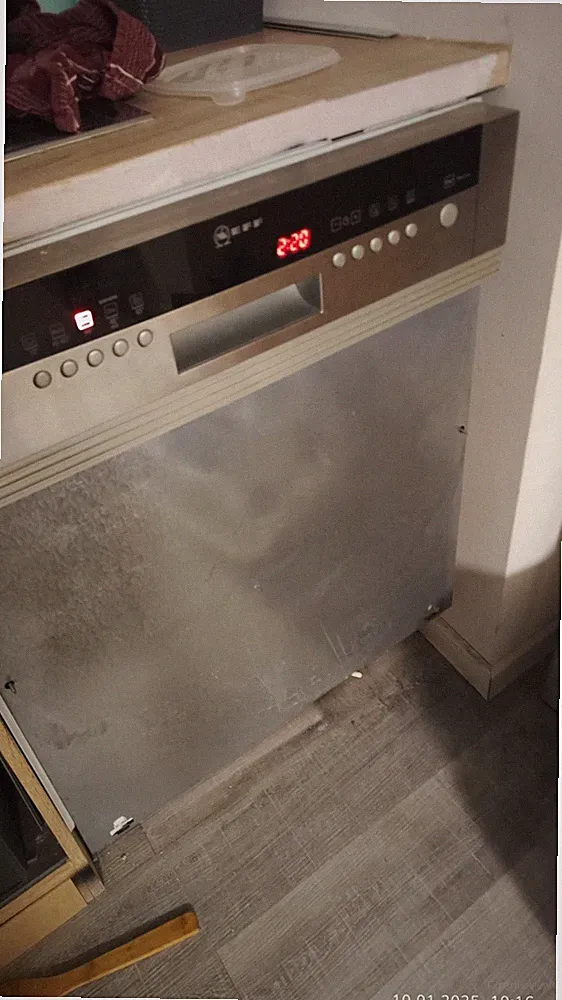Siemens iQ300 Unterbau-Geschirrspüler - Silber (SN43ES14VE)