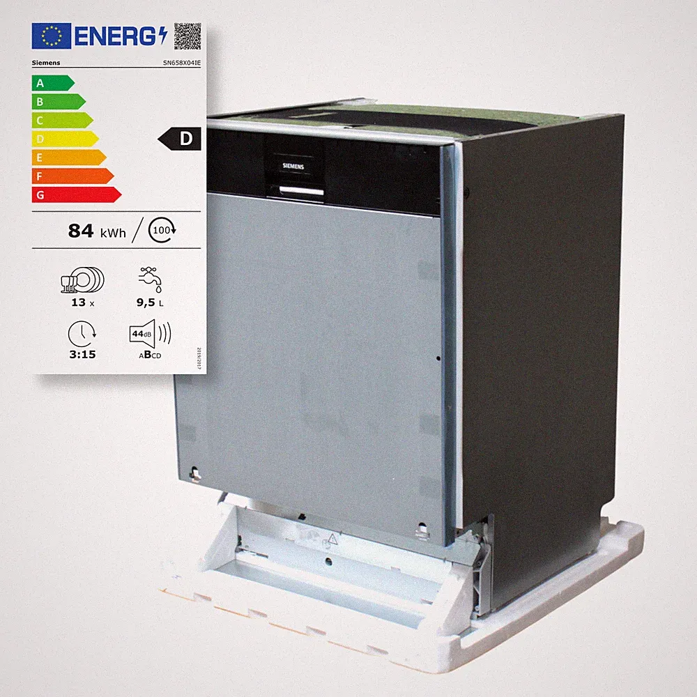 Siemens iQ500 SN658X04IE Einbau Geschirrspüler 60cm Spülmaschine 13 Maßgedecke
