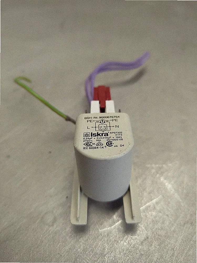 SIEMENS IQ700 WT44W50L/07 Trockner Entstörfilter Filter Iskra 9000676764 #52592