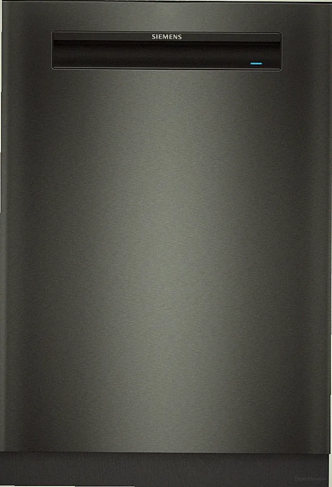 Siemens SN 15 EC 06 CS gebÃ¼rsteter schwarzer Stahl