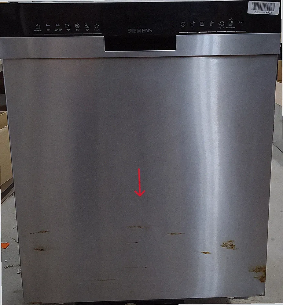 Siemens SN43HS41TE Unterbau-Geschirrspüler Edelstahl EEK: E I34769