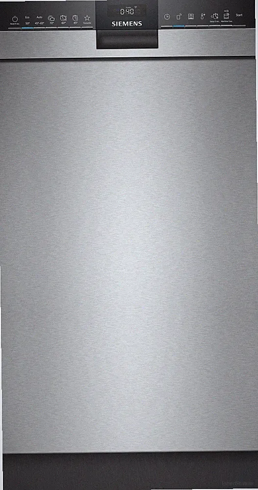 Siemens SR43ES25ME iQ300, Unterbau-Geschirrspüler, 45 cm, Gebürsteter Stahl