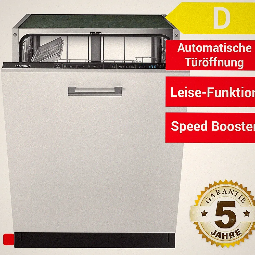 Spülmaschine Samsung DW6KR7041BB/EG Vollintegrierbarer Einbaugeschirrspüler