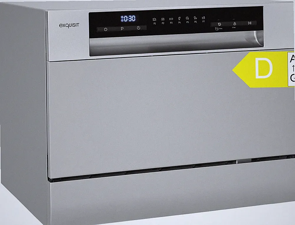 Tischgeschirrspüler GSP206-030D silber 6 Maßgedecke 55cm freistehend leise
