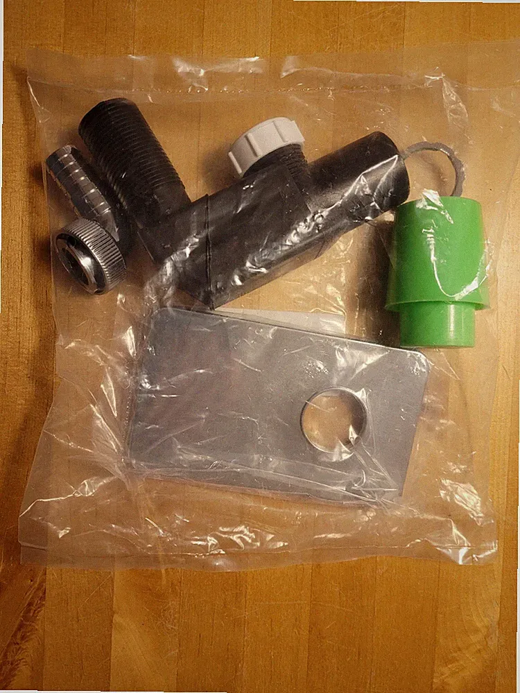 Unterputzsiphon Unterputz-Siphon Chrom 40/50 mm für Waschmaschine Geschirrspüler