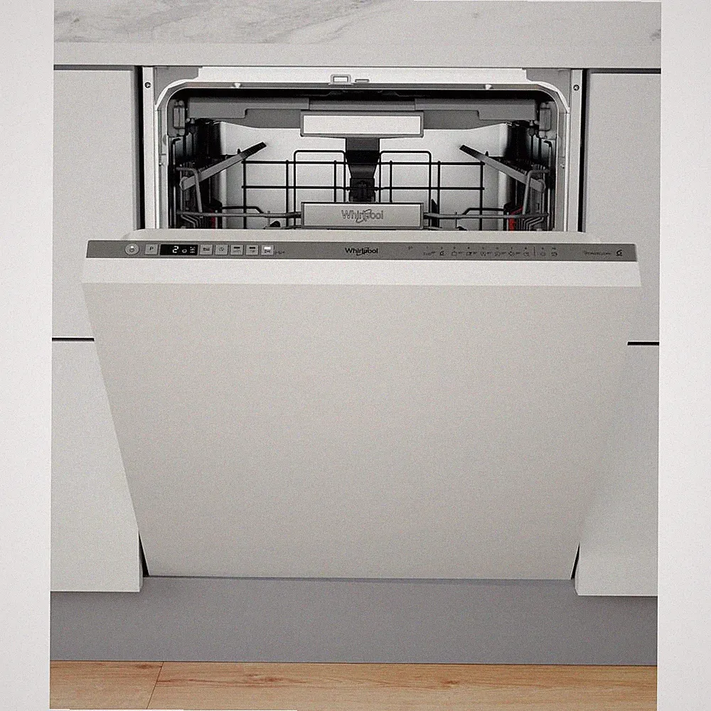 WHIRLPOOL WIO3O540PELG Einbau-Geschirrspüler 60CM 14 Besteck 3 Körbe Cl.B