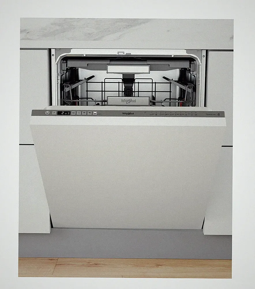 WHIRLPOOL WIO3O540PELG Einbaugeschirrspüler 14 Maßgedecke 10 Programme Kl.B